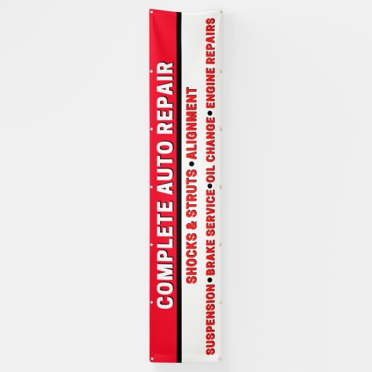 Complete motor voor automatische reparatie remmen  spandoek (Verticaal)