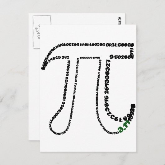 Complete PCI-dag Briefkaart (Voorkant / Achterkant)