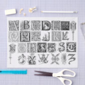 Complete Pet lettertypetypinering Tissuepapier (Craft)