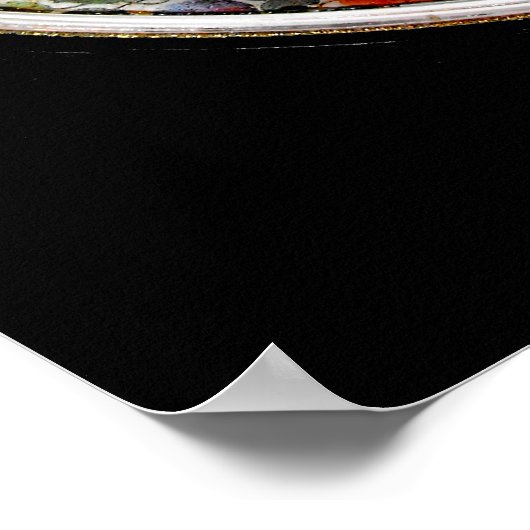 Complete Seder Bord Poster (Hoek)