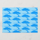 Completely Editable Save the Date Aruba Divi Tree Kaart (Achterkant)