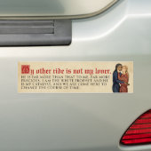 Completely normale relatie bumpersticker (Op auto)