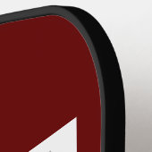 Complex Carbs Grappige Filosofie Foodie Cartoon Pickleball Paddle (Links Detail)