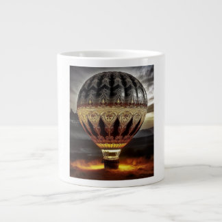 Complex Design On Semi Transparent Hot Air Balloon Grote Koffiekop