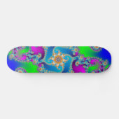 Complex Fractal Patroon: Skateboard (Horizontaal)
