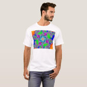 Complex Fractal Patroon: T-shirt (Voorkant volledig)