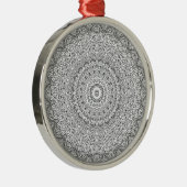 Complex Mandala Pattern Ceramic Ornament (Rechts)