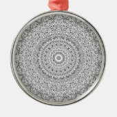 Complex Mandala Pattern Ceramic Ornament (Voorkant)