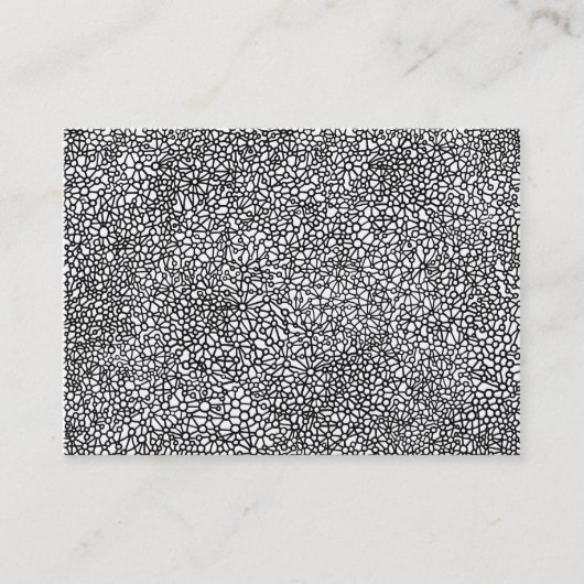 Complex netwerk visitekaartje (Voorkant)