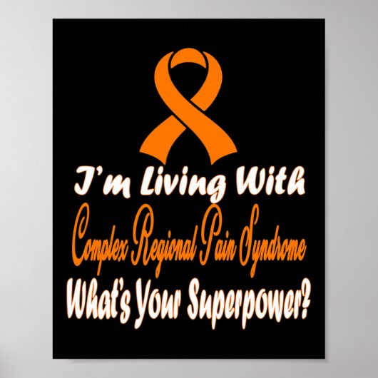 Complex regionaal pijnsyndroom Bewustzijn 8 Poster (Voorkant)