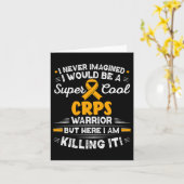 Complex regionaal pijnsyndroom Cool CRPS Warrior C Kaart (Gele Bloem)