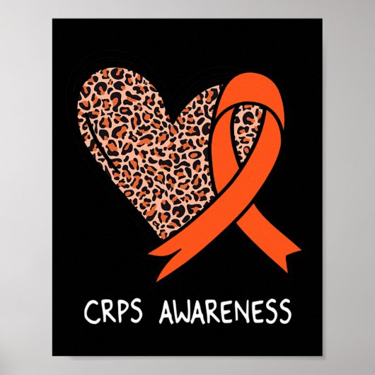 Complex regionaal pijnsyndroom CRPS-bewustzijnsorg Poster (Voorkant)