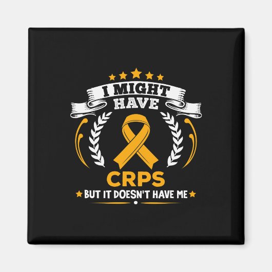 Complex regionaal pijnsyndroom CRPS heeft geen M Magneet (Voorkant)