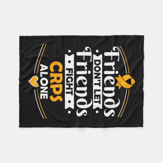 Complex regionaal pijnsyndroom Gift - Algodystrofi Fleece Deken (Voorkant (Horizontaal))