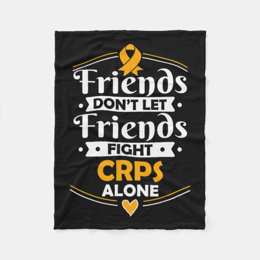 Complex regionaal pijnsyndroom Gift - Algodystrofi Fleece Deken (Voorkant)
