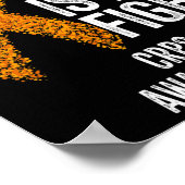 Complex regionaal pijnsyndroom Haar gevecht is mij Poster (Hoek)