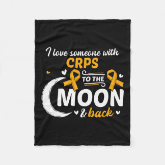 Complex regionaal pijnsyndroom Ik hou van iemand m Fleece Deken