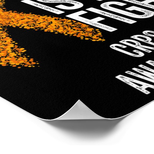 Complex regionaal pijnsyndroom Zijn gevecht is mij Poster (Hoek)