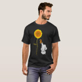 Complex regionaal pijnsyndroom Zonnebloem Baby Ele T-shirt (Voorkant volledig)