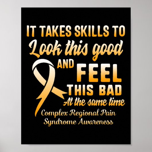 Complex Regional Pain Syndroit Awareness Crps Supp Poster (Voorkant)