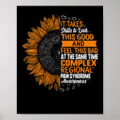 Complex Regional Pain Syndroit Awareness Crps Supp Poster (Voorkant)