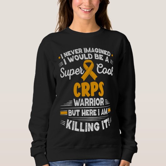 Complex Regional Pain Syndrome Cool CRPS Warrior C Trui (Voorkant)