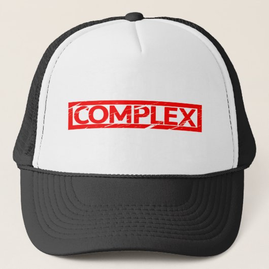 Complex stempel trucker pet (Voorkant)