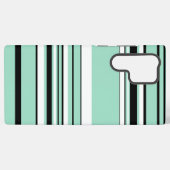 Complex Stripes - Groen (Mint) Samsung Galaxy Hoesje (Achterkant horizontaal)