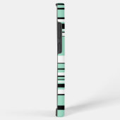 Complex Stripes - Groen (Mint) Samsung Galaxy Hoesje (Rechterkant)