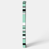 Complex Stripes - Groen (Mint) Samsung Galaxy Hoesje (Linkerkant)