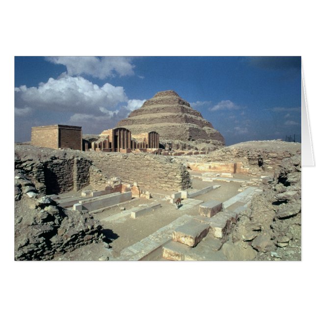 Complex van Djoser met inbegrip van de Stap pirami (Voorkant Horizontaal)