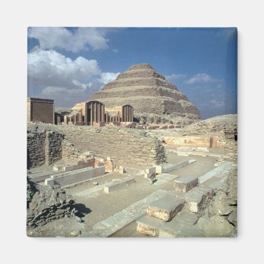 Complex van Djoser met inbegrip van de Stap pirami Magneet (Voorkant)