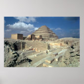 Complex van Djoser met inbegrip van de Stap pirami Poster (Voorkant)