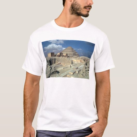 Complex van Djoser met inbegrip van de Stap pirami T-shirt (Voorkant)