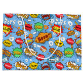 Complexe boekenbelletjes Gift Bag Groot Large Cadeautasje (Achterkant)