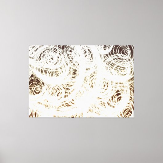 Complexe Circulaire Multi - Canvas Print (Voorkant)