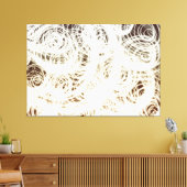 Complexe Circulaire Multi - Canvas Print (Insitu (Woonkamer))