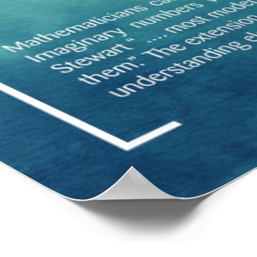 Complexe getallen - Poster Wiskunde (Hoek)