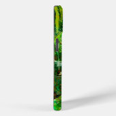 Complexe groene texturen Case-Mate iPhone case (Achterkant / Rechts)