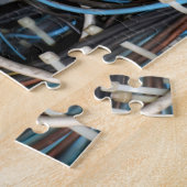 Complexe industriële bedrading puzzel uitdaging legpuzzel (Zijkant)