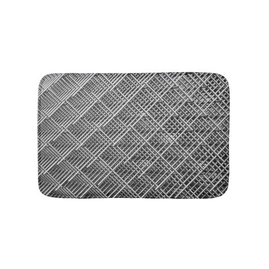 Complexe metalen structuur badmat (Voorkant)