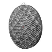 Complexe metalen structuur dartbord (Voorkant Rechts)