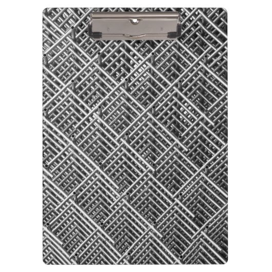 Complexe metalen structuur klembord (Voorkant)