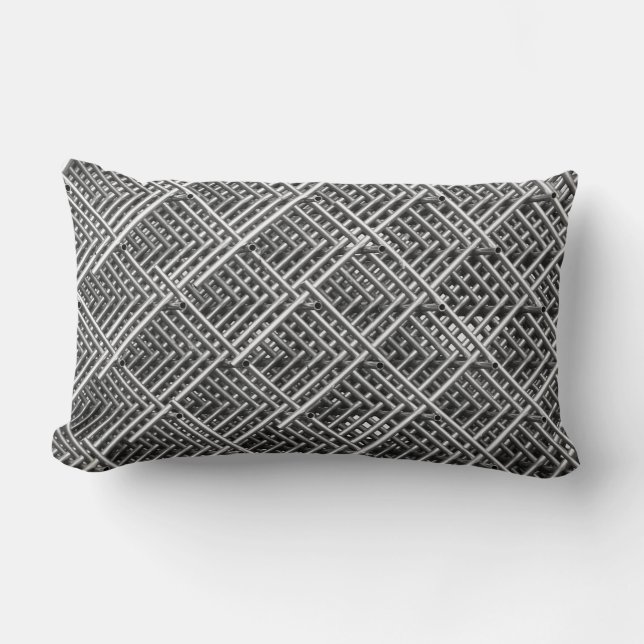 Complexe metalen structuur kussen (Voorkant)