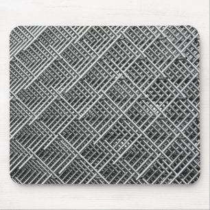 Complexe metalen structuur muismat