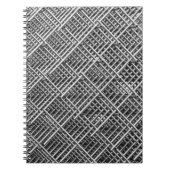 Complexe metalen structuur notitieboek (Voorkant)