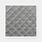 Complexe metalen structuur servet (Voorkant)