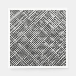 Complexe metalen structuur servet