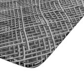 Complexe metalen structuur snijplank (Hoek)