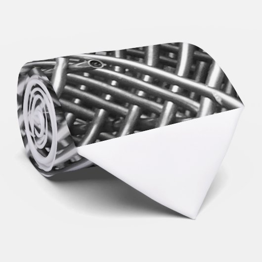 Complexe metalen structuur stropdas (Opgerold)